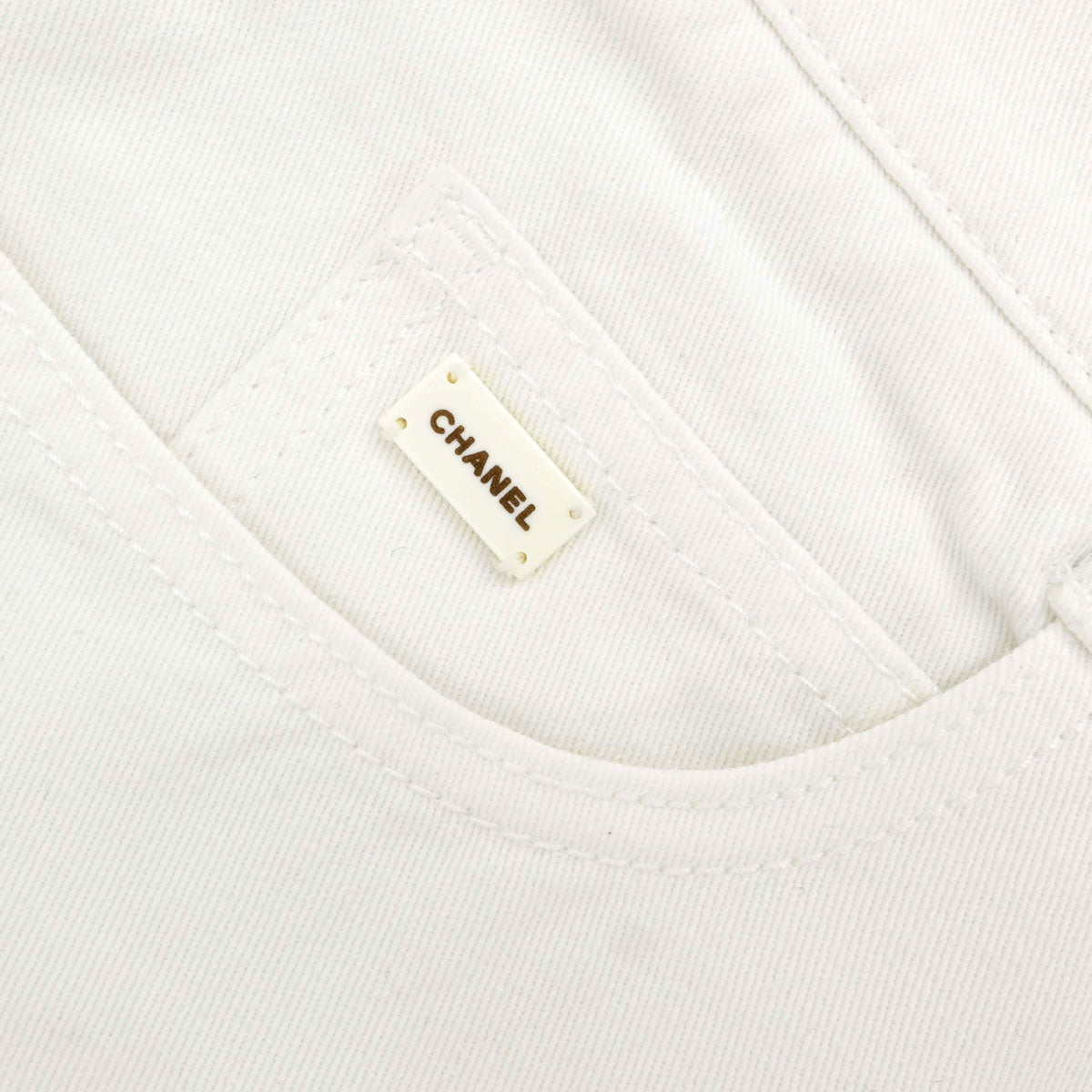 Chanel 2003 Long Pants White #38