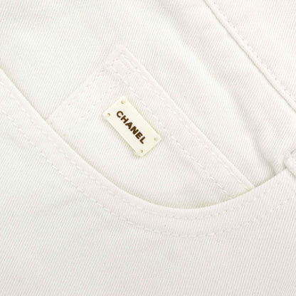 Chanel 2003 Long Pants White #38