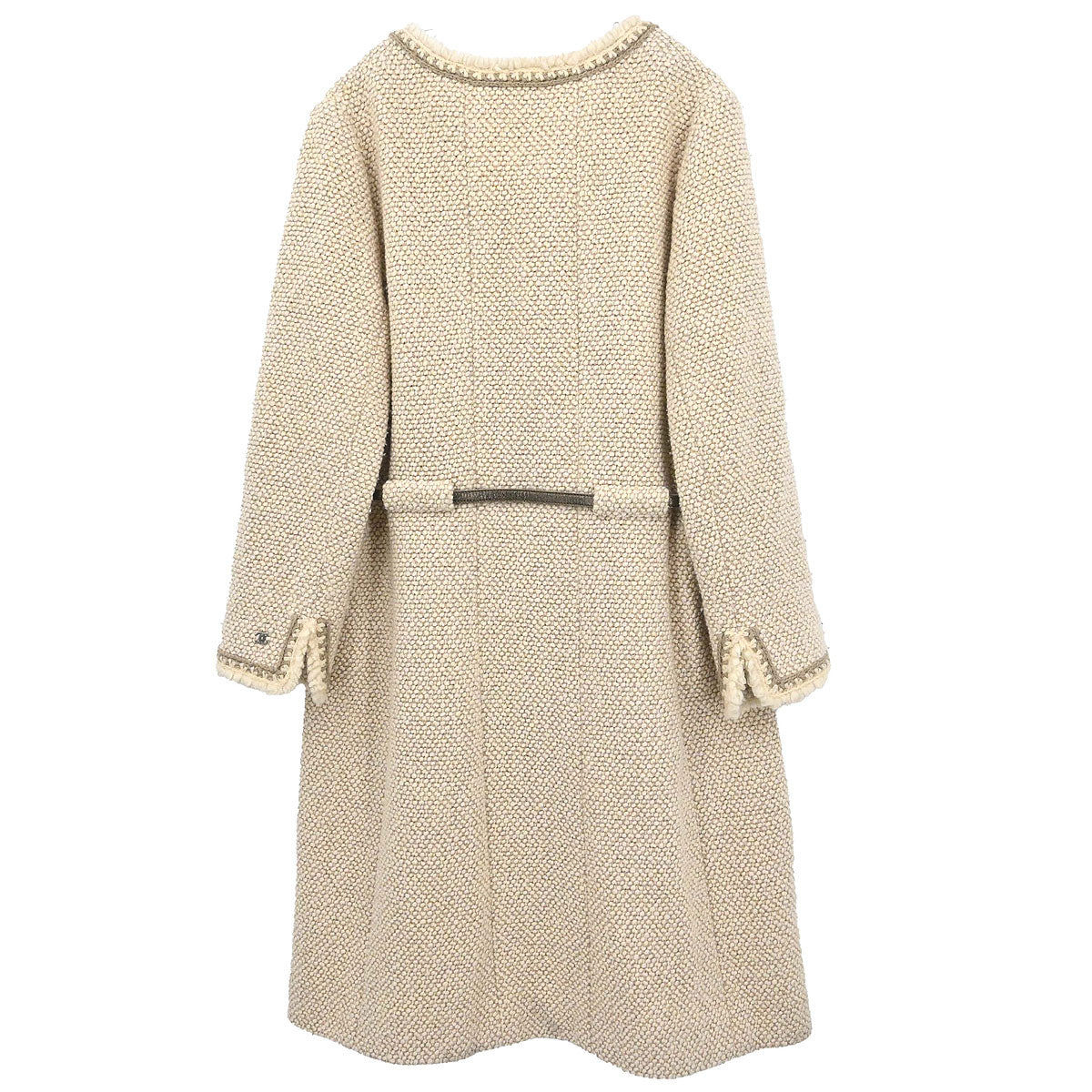 Chanel 2000 Coat Beige #42