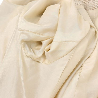Chanel 2000 Coat Beige #42
