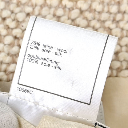 Chanel 2000 Coat Beige #42
