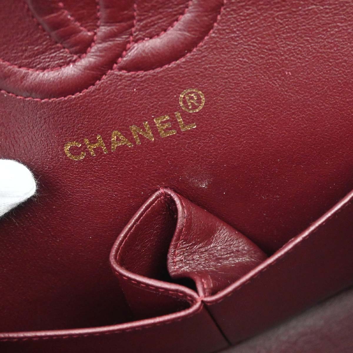 Chanel Black Lambskin Small Classic Double Flap Shoulder Bag