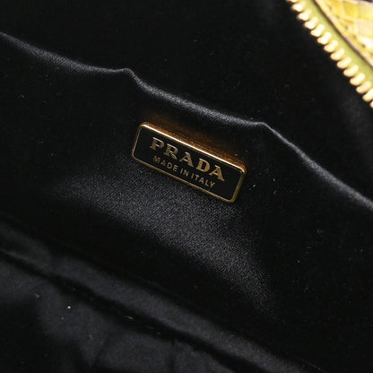 Prada * Green Python Handbag