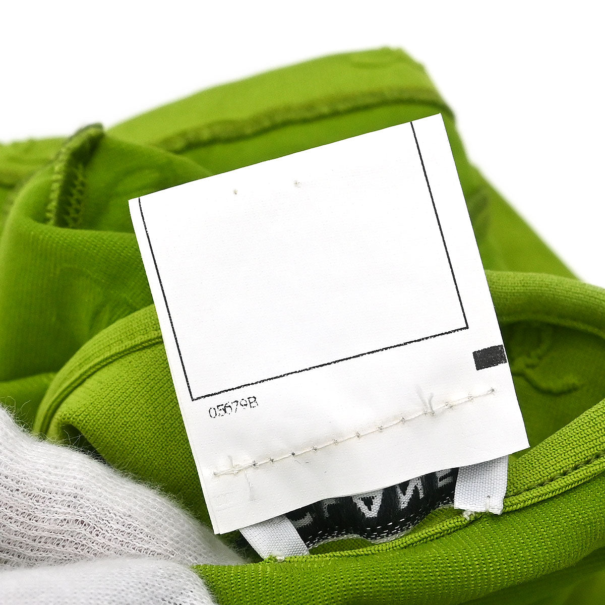 Chanel 1997 Cropped T-shirt Top Green #38