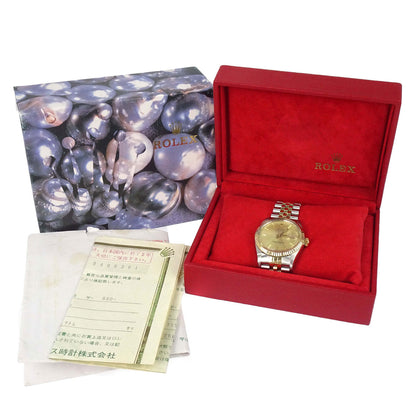 Rolex Oyster Perpetual Datejust 36mm Ref.16013 Self-winding Watch SS 18K