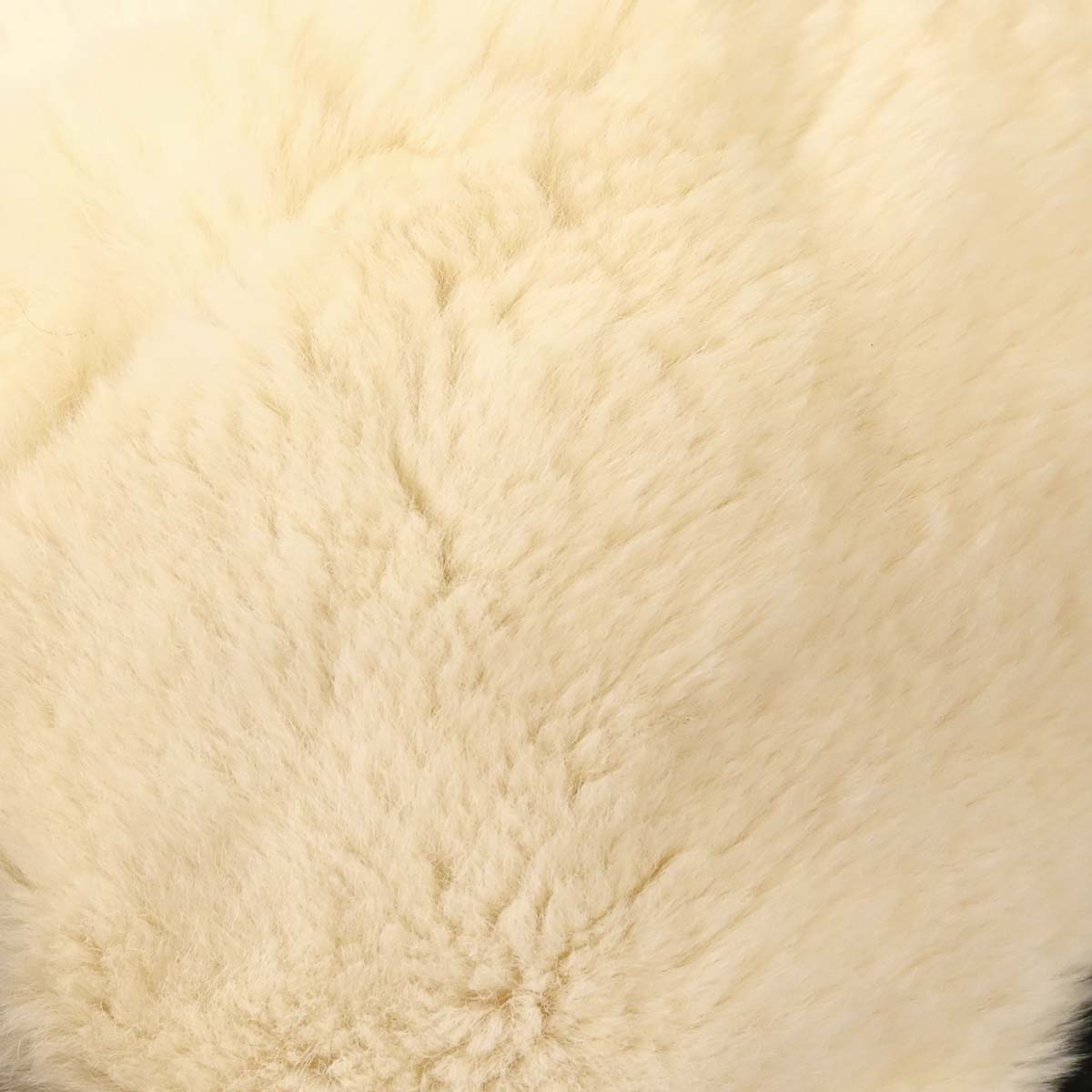 Chanel Ivory Lapin Fur Hand Warmer Shoulder Bag