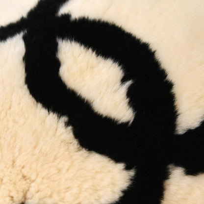 Chanel Ivory Lapin Fur Hand Warmer Shoulder Bag