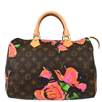 Louis Vuitton Monogram Rose Speedy 30 Handbag M48610