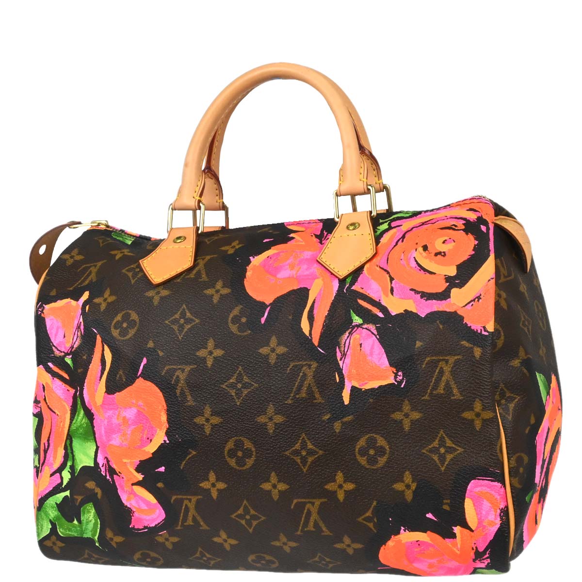 Louis Vuitton Monogram Rose Speedy 30 Handbag M48610