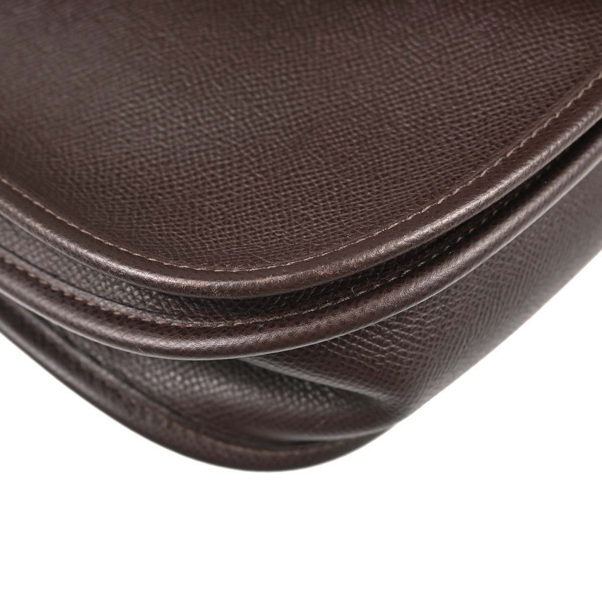 Hermes Chocolat Epsom Evelyne 2 29 PM Shoulder Bag