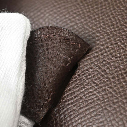 Hermes Chocolat Epsom Evelyne 2 29 PM Shoulder Bag