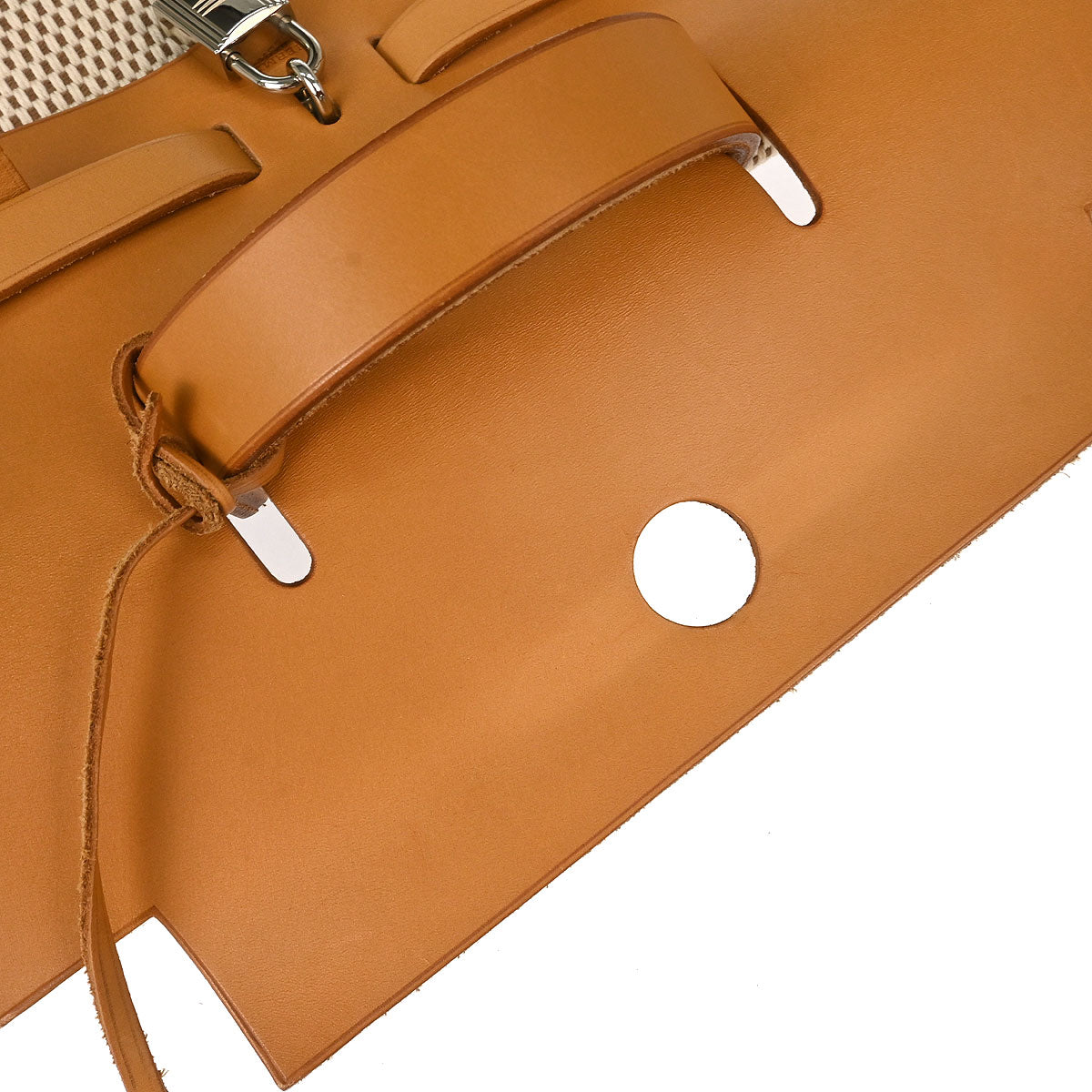 Hermes Natural Toile GM Herbag a Dos 2 in 1 Backpack