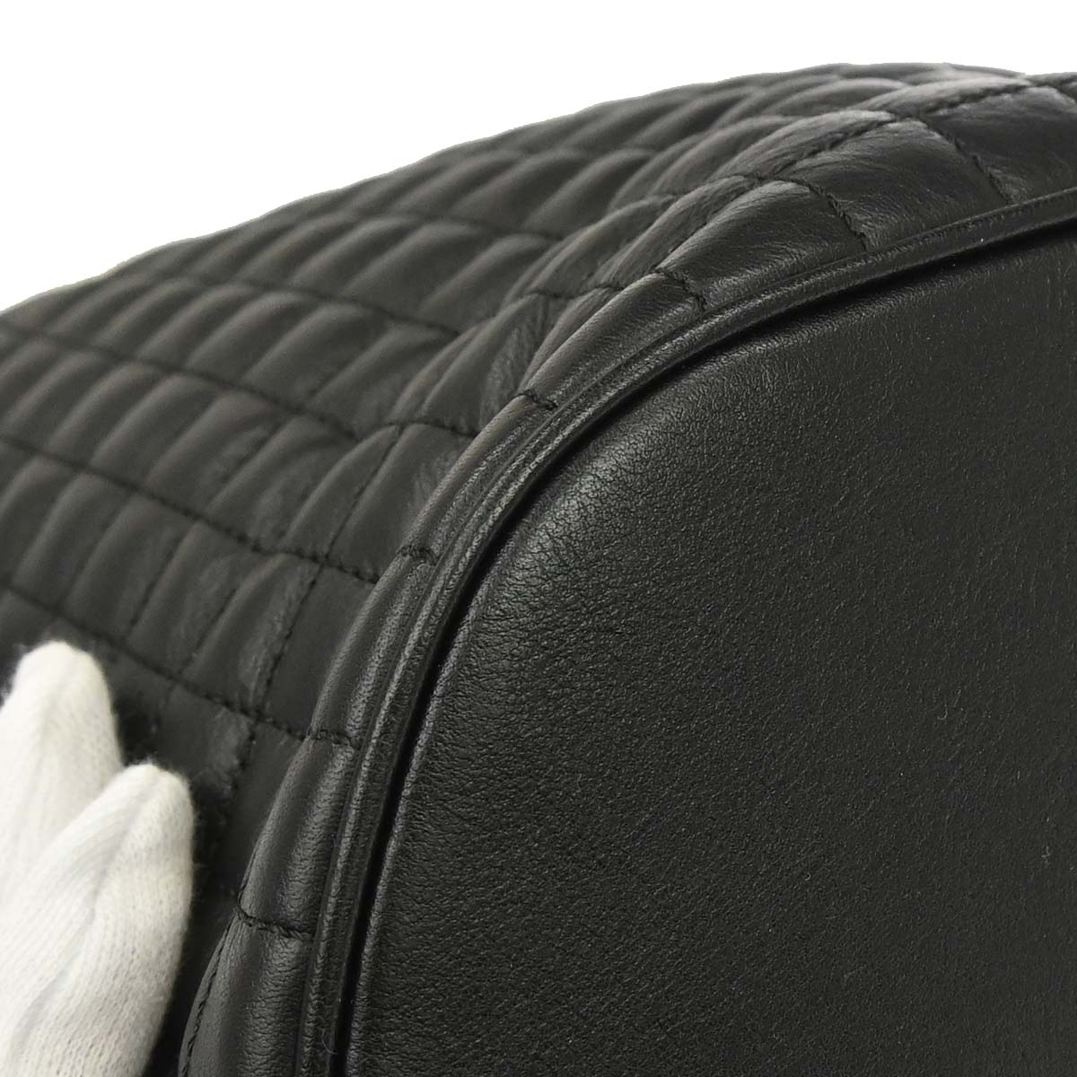 Celine Black Leather Backpack