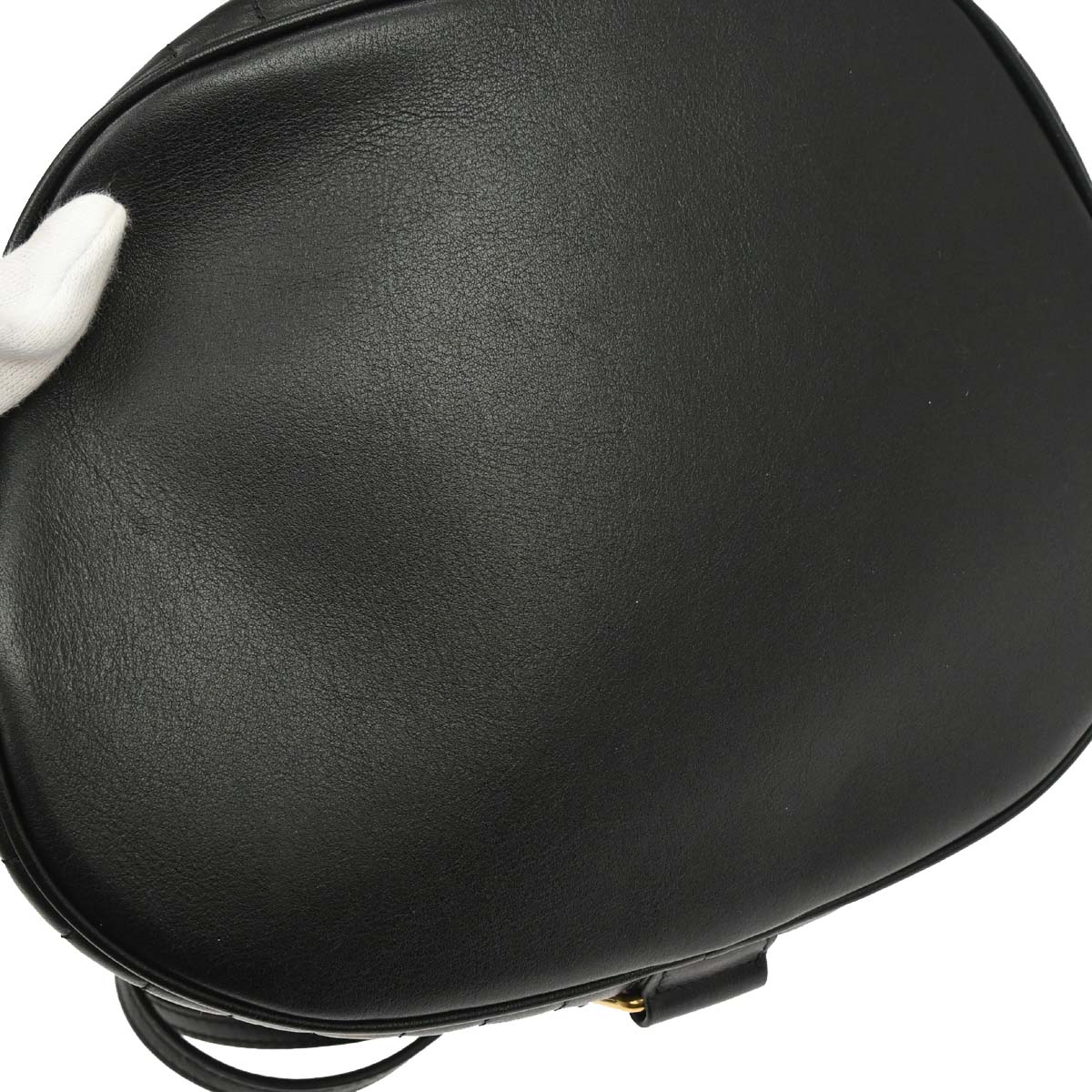 Celine Black Leather Backpack