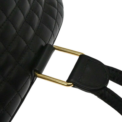 Celine Black Leather Backpack