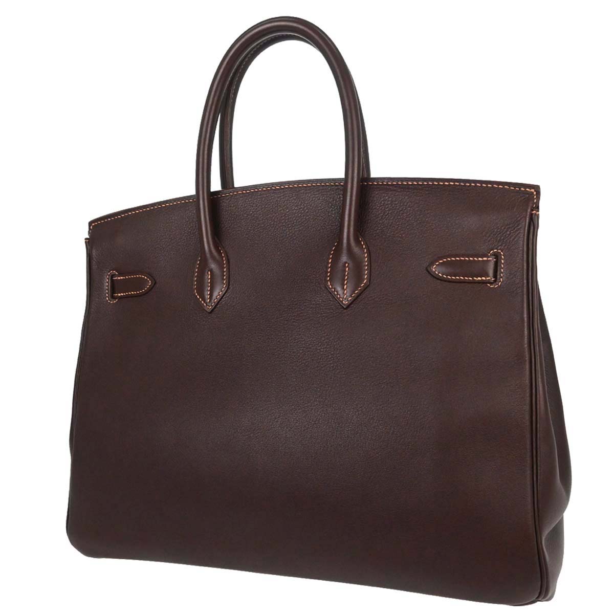 Hermes Havane Gulliver Birkin 35 Handbag