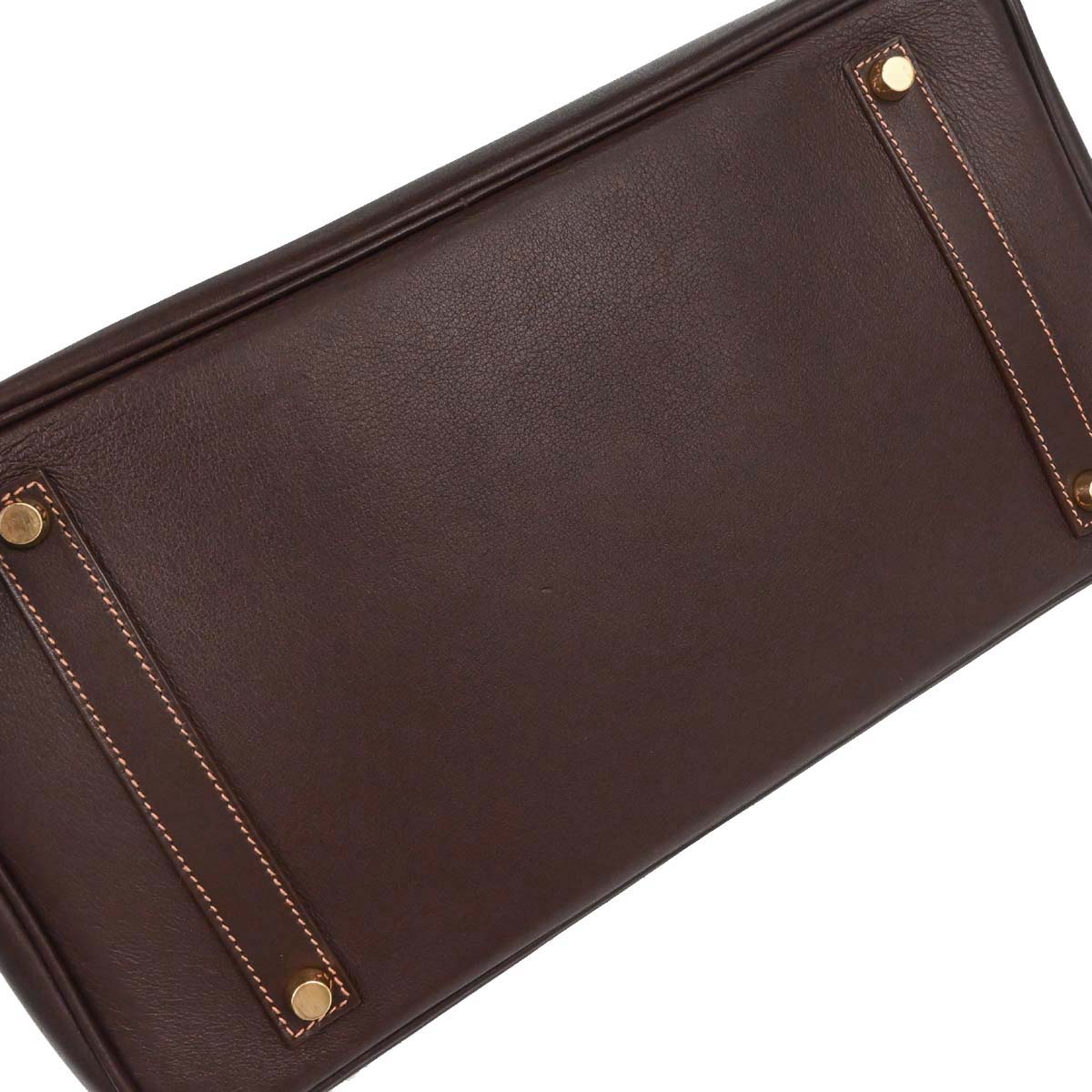Hermes Havane Gulliver Birkin 35 Handbag