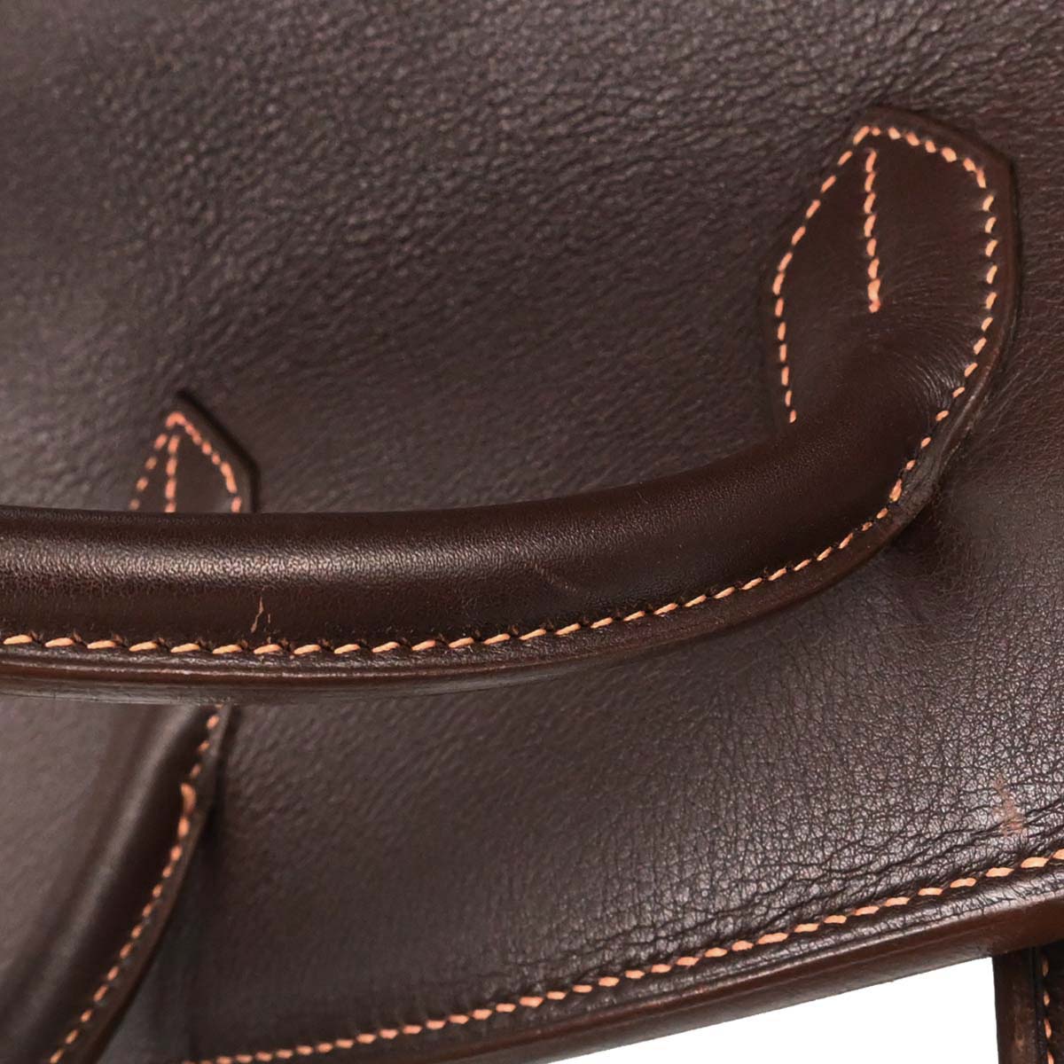 Hermes Havane Gulliver Birkin 35 Handbag