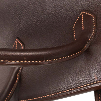 Hermes Havane Gulliver Birkin 35 Handbag