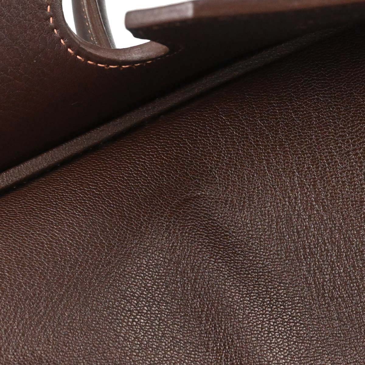 Hermes Havane Gulliver Birkin 35 Handbag