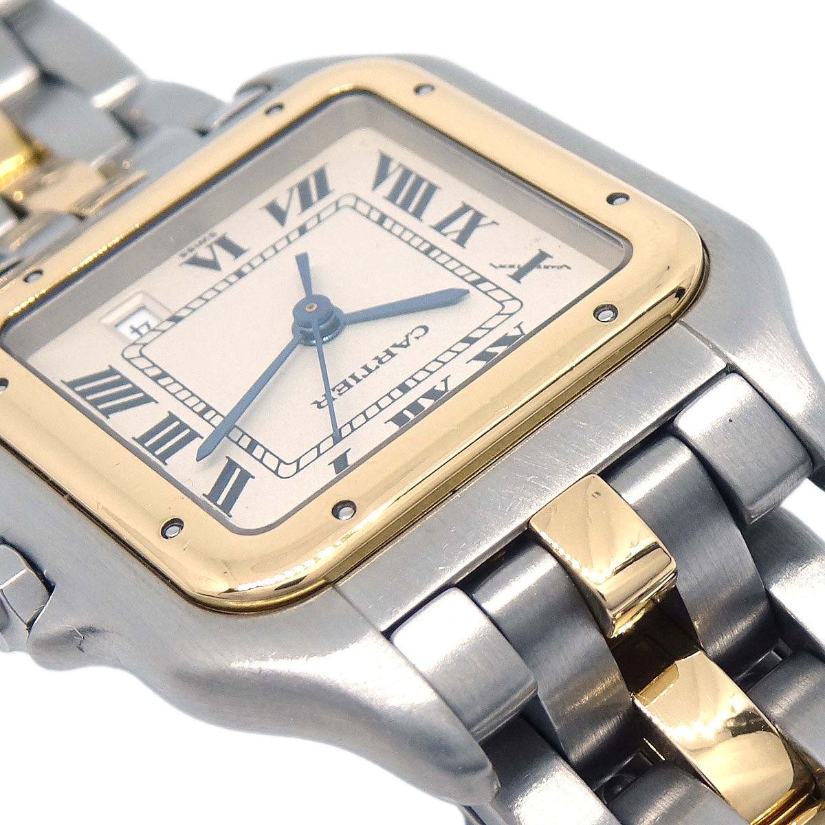 Cartier Panthere MM 1-Row Ref.187949 Quartz Watch 18KYG SS