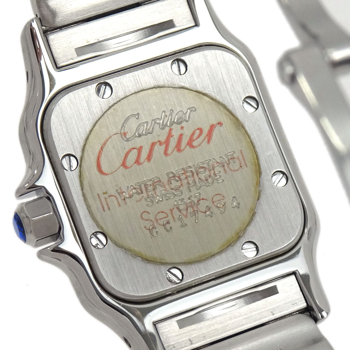 Cartier Santos Galbee SM 24mm Ref.1567 Quartz Watch
