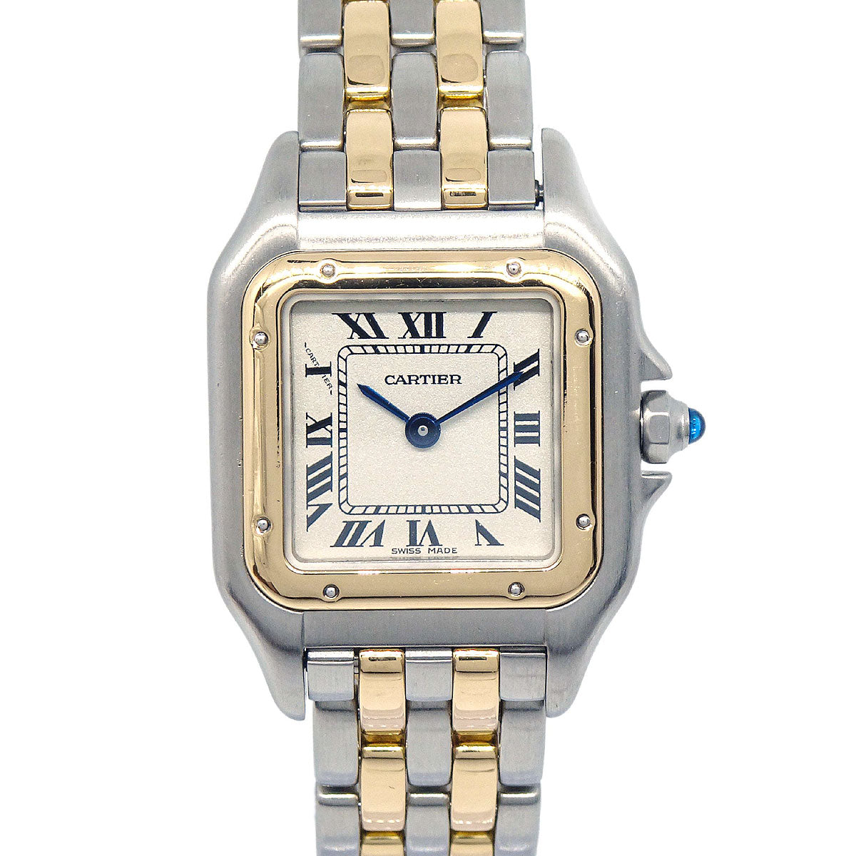 Cartier Panthere SM 2-Row Ref.66921 Quartz Watch 18KYG SS