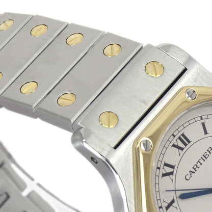 Cartier Santos Octagon MM 28mm Ref.187902 Quartz Watch