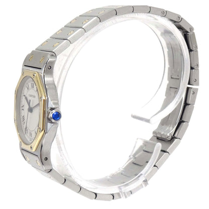 Cartier Santos Octagon MM 28mm Ref.187902 Quartz Watch