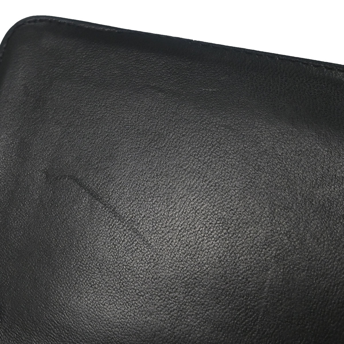 Chanel 2003-2004 Black Lambskin Choco Bar Shoulder Bag