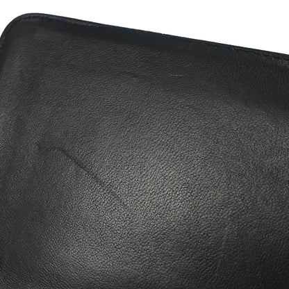 Chanel 2003-2004 Black Lambskin Choco Bar Shoulder Bag