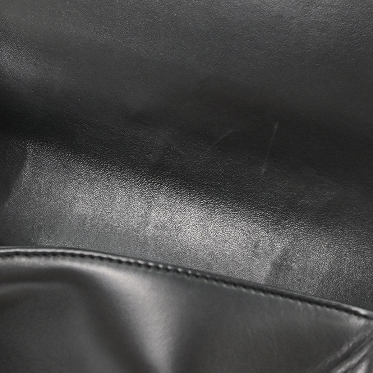 Chanel 2003-2004 Black Lambskin Choco Bar Shoulder Bag