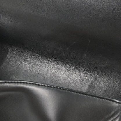 Chanel 2003-2004 Black Lambskin Choco Bar Shoulder Bag