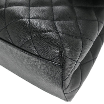 Chanel 2000-2002 Black Caviar Skin Kelly Handbag