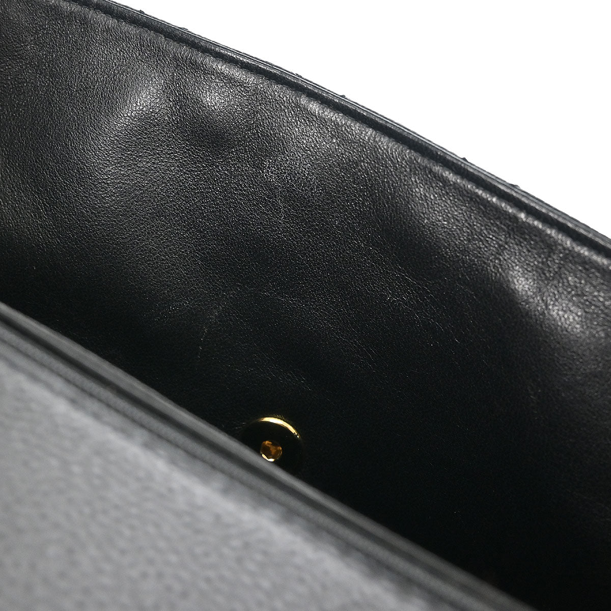 Chanel 2000-2002 Black Caviar Skin Kelly Handbag