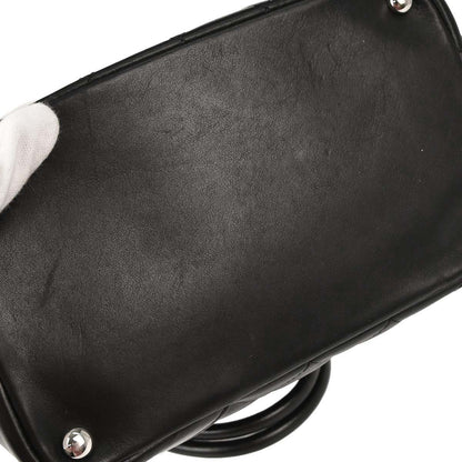 Chanel Black Calfskin Cambon Ligne Tote Handbag