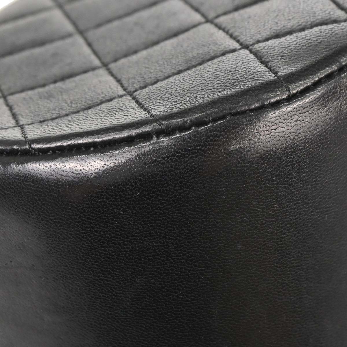 Chanel 1994-1996 Black Lambskin Shoulder Bag