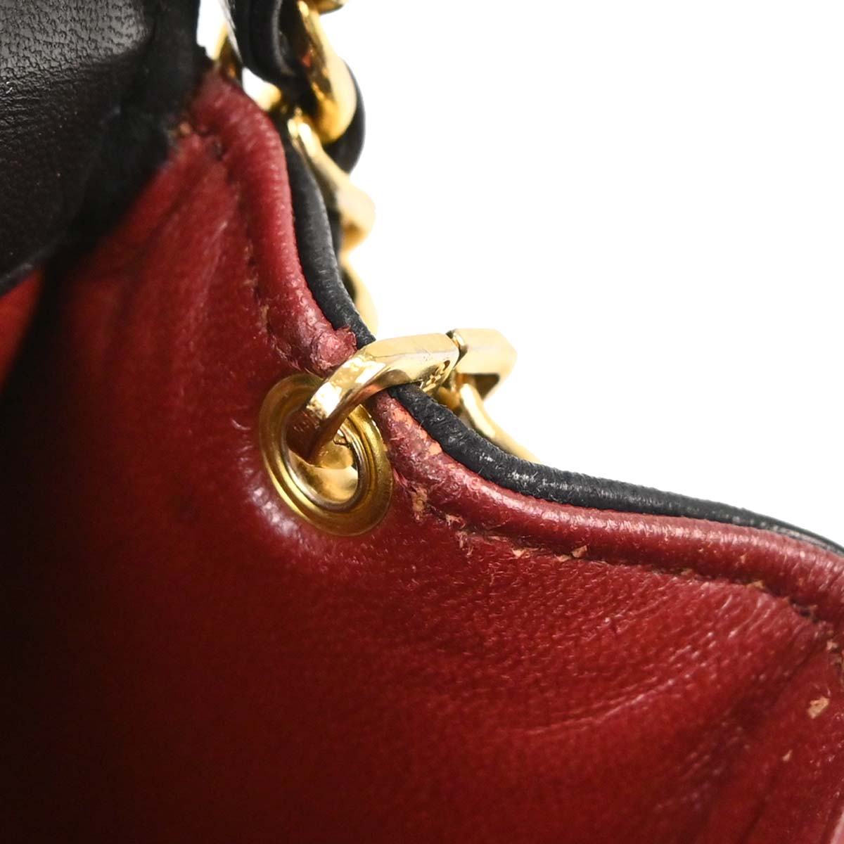 Chanel 1994-1996 Black Lambskin Shoulder Bag