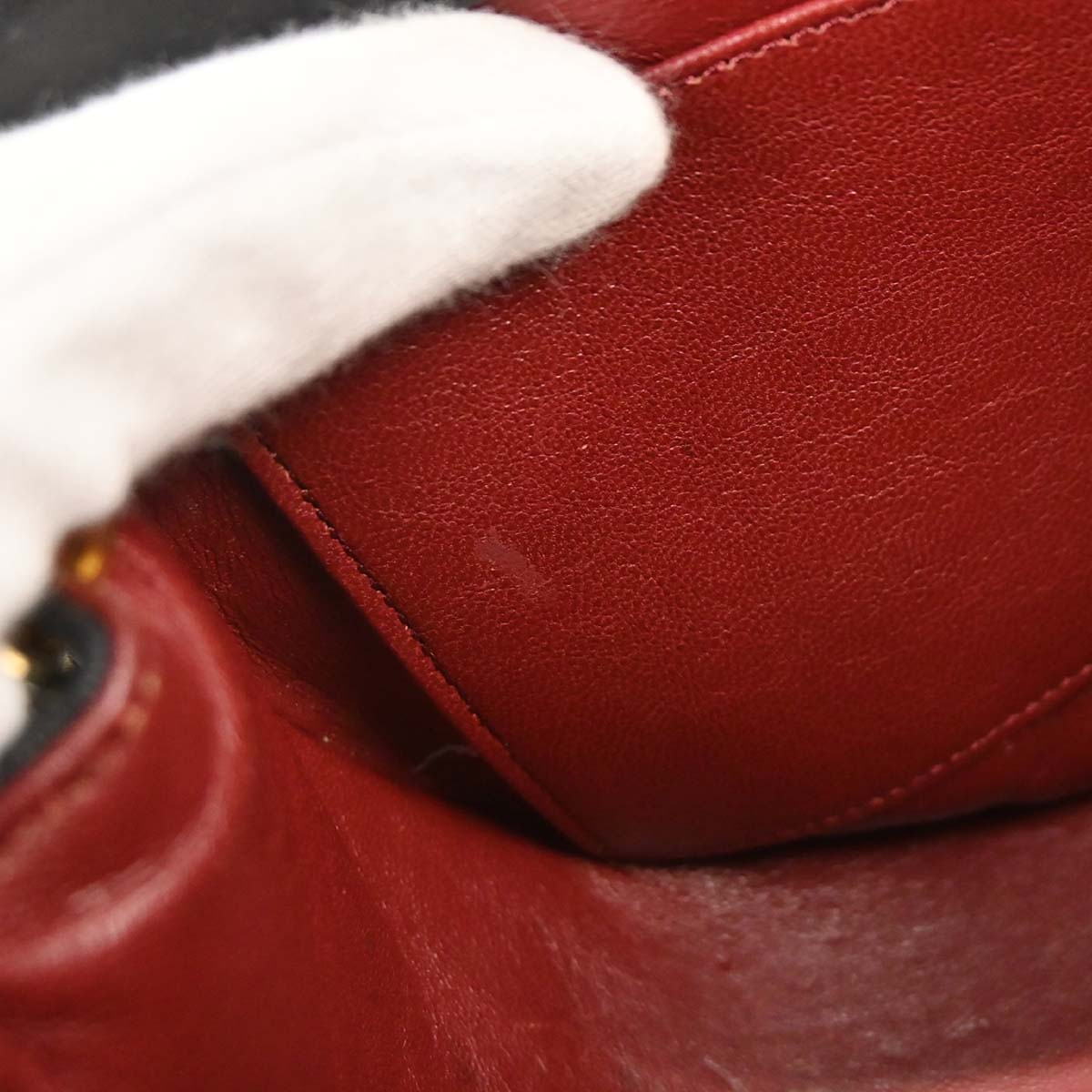 Chanel 1994-1996 Black Lambskin Shoulder Bag