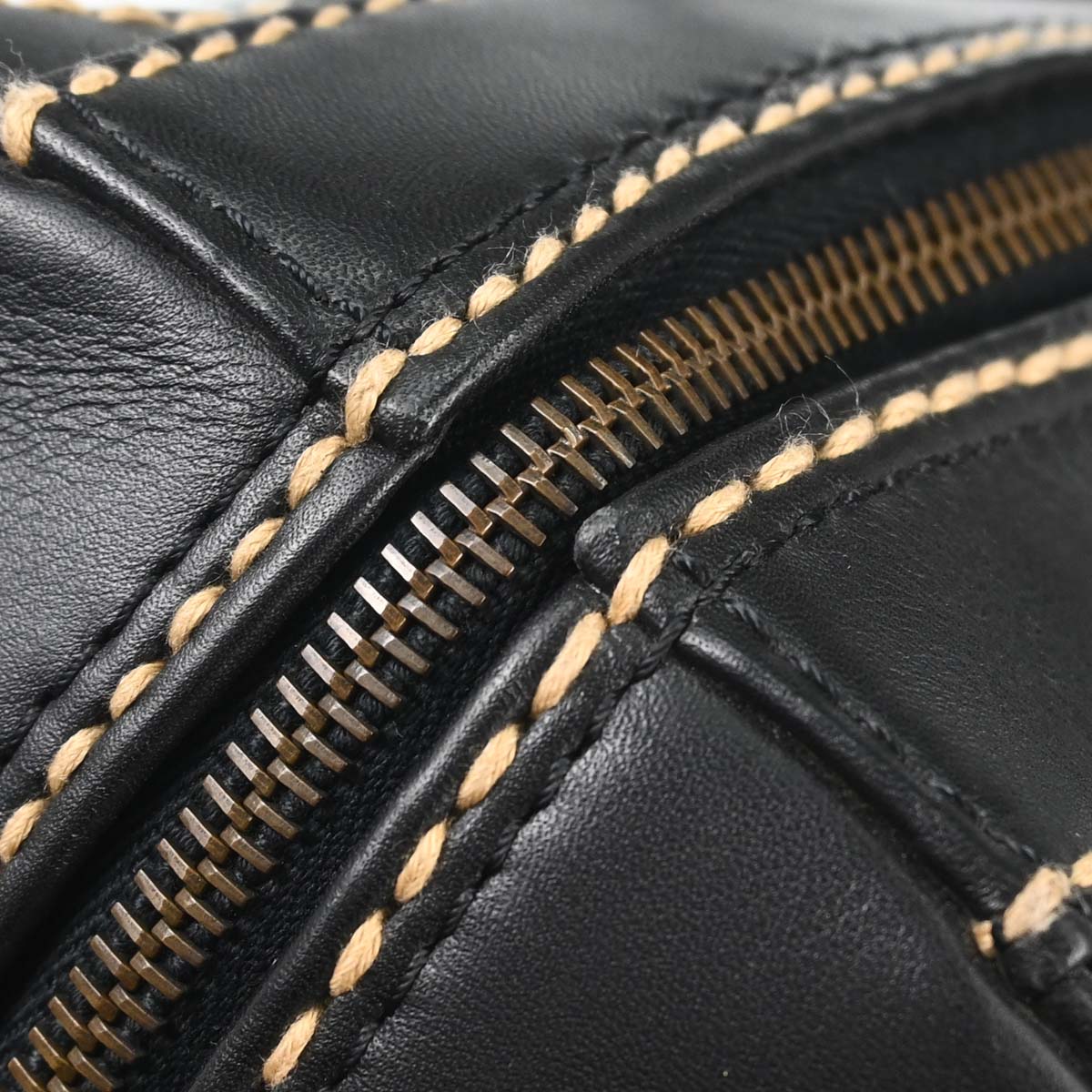 Chanel 2001-2003 Black Calfskin Wild Stitch Handbag
