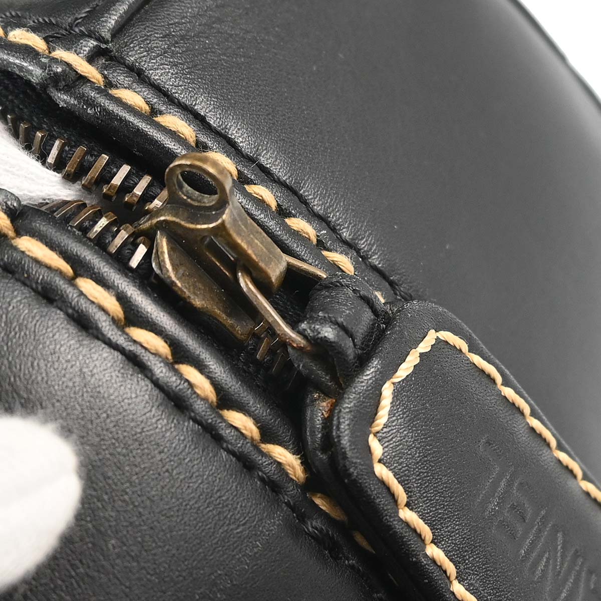 Chanel 2001-2003 Black Calfskin Wild Stitch Handbag