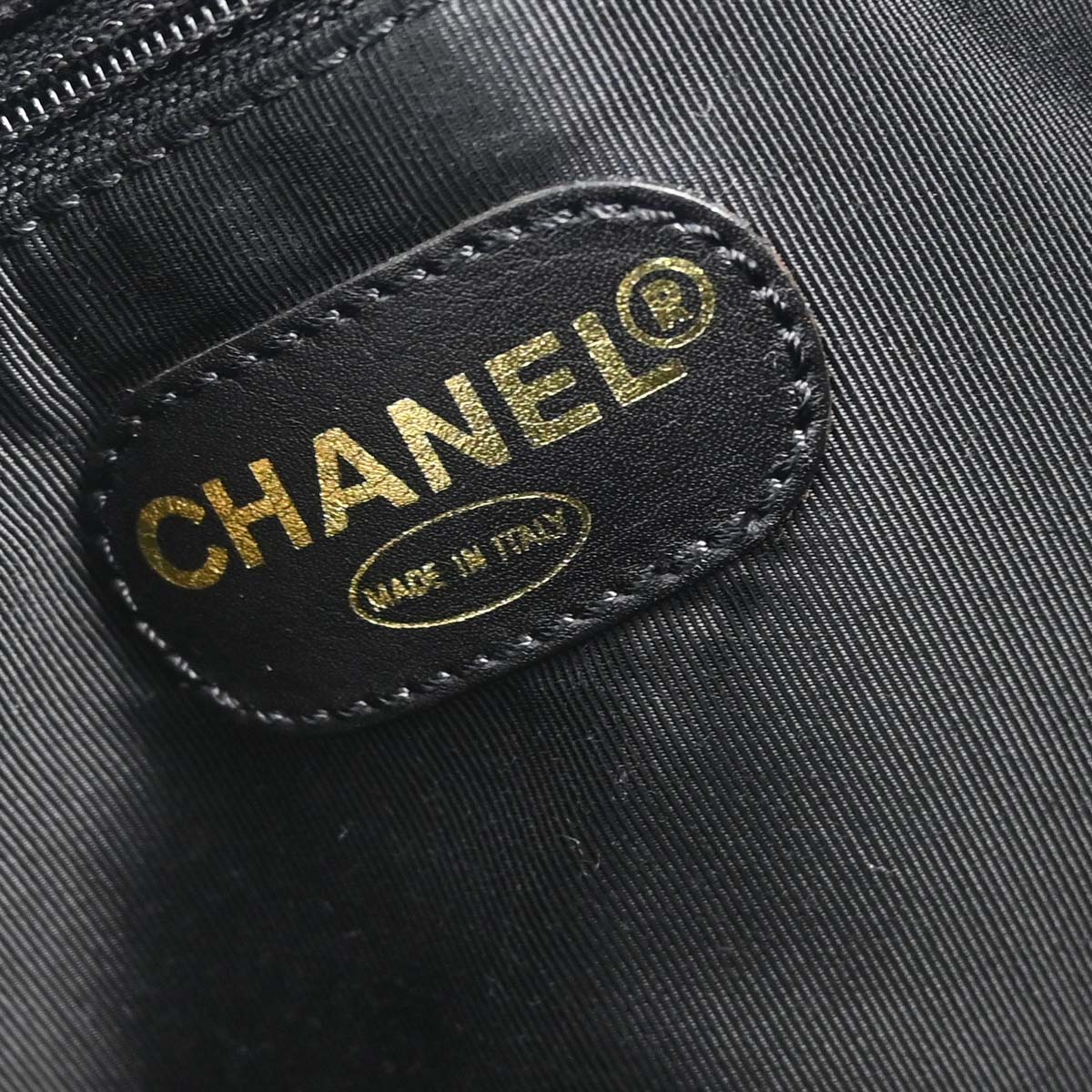 Chanel 1997-1999 Black Caviar Skin Tote Handbag