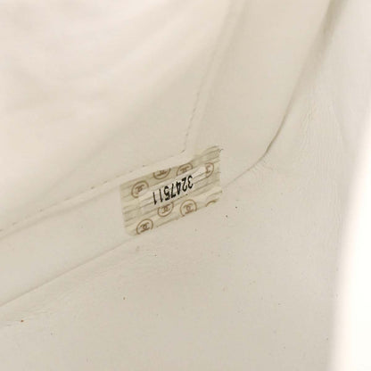 Chanel 1994-1996 White Caviar Skin Camera Bag Mini