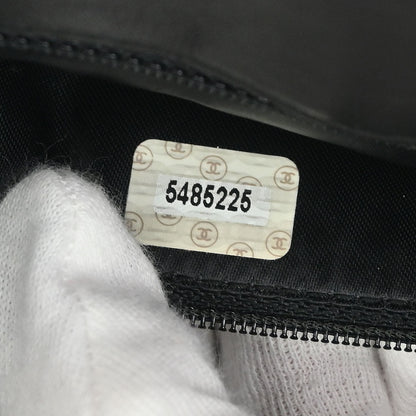 Chanel 1997-1999 Black Calfskin Tortoiseshell Handbag