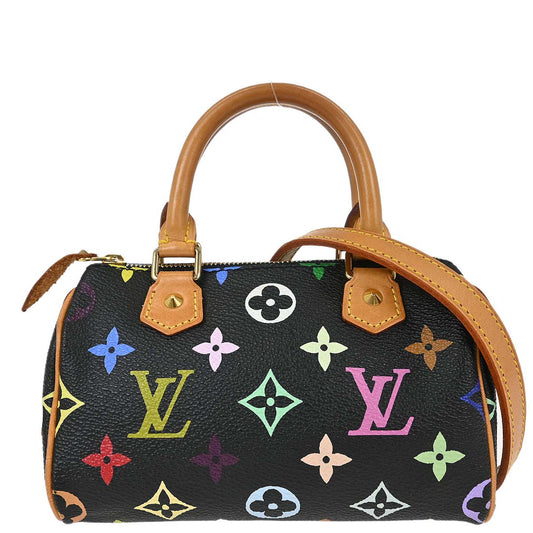 Louis Vuitton Multicolor Mini Speedy 2way Shoulder Handbag M92644