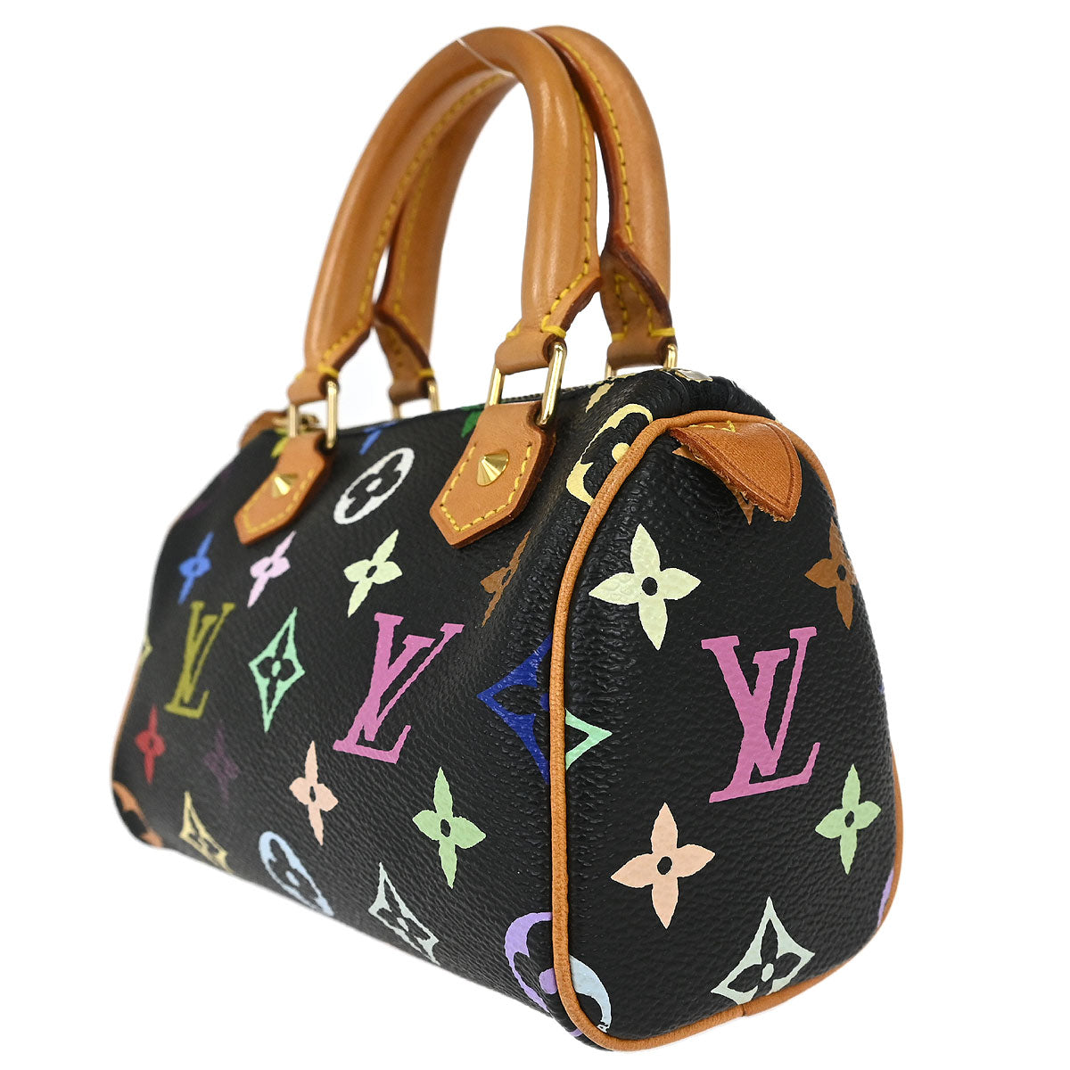 Louis Vuitton Multicolor Mini Speedy 2way Shoulder Handbag M92644