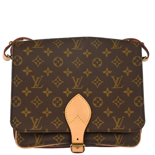 Louis Vuitton Monogram Cartouchiere GM Shoulder Bag M51252