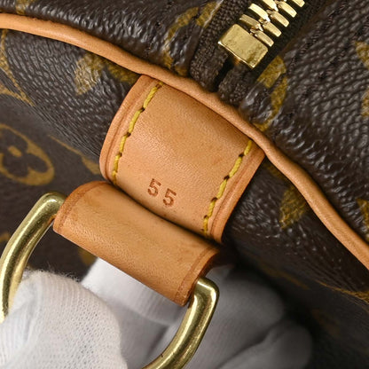 Louis Vuitton Monogram Keepall Bandouliere 55 Duffle Bag M41414