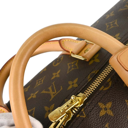Louis Vuitton Monogram Keepall Bandouliere 55 Duffle Bag M41414