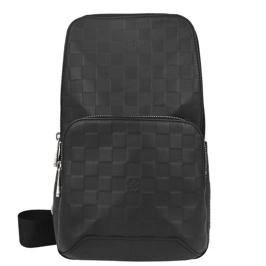 Louis Vuitton Black Damier Infini Avenue Sling Bag N41720